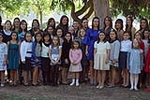 Acte públic de les reines falleres de 2011 i les falleres majors de les 17 comissions de la ciutat