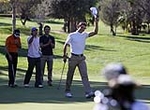 Rafa Nadal en el ProAm del Castelló Masters