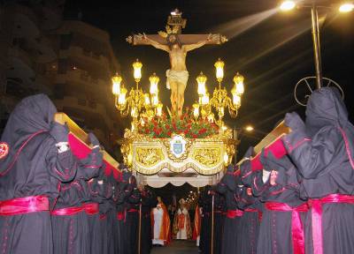 La procesin del Santsimo Cristo abre la Semana Santa 