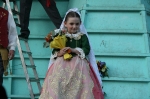 La Vall ofrece flores a la 