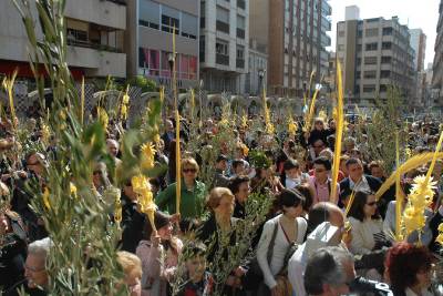 Vila-real: Multitudinaria manifestacin del Domingo de Ramos