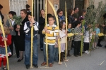 Los devotos acuden a celebrar el Domingo de Ramos