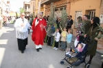 Los devotos acuden a celebrar el Domingo de Ramos
