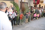 Los devotos acuden a celebrar el Domingo de Ramos