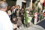 Los devotos acuden a celebrar el Domingo de Ramos