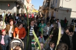 Los devotos acuden a celebrar el Domingo de Ramos