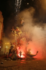 La 'Cremà' pone el punto y final a las fallas de 2008