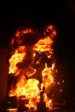La 'Cremà' pone el punto y final a las fallas de 2008