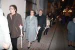 Los vecinos salen a la calle el Jueves Santo