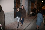 Los vecinos salen a la calle el Jueves Santo
