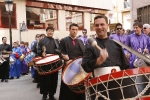 Josico da el toque de inicio de la Rompida de la Hora de L'Alcora