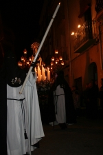 La procesión del Silencio desfiló por las calles de la ciudad