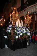 La procesión del Silencio desfiló por las calles de la ciudad