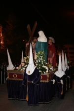 La procesión del Silencio desfiló por las calles de la ciudad