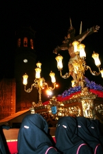 La procesión del Silencio desfiló por las calles de la ciudad