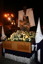 La procesión del Silencio desfiló por las calles de la ciudad