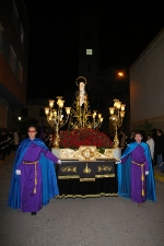 La procesión del Entierro concentra a numerosos fieles