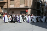 Procesion del Encuentro, bendicion y tast del Rotllo de Alcora