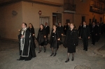 Emotiva procesión del Santo Entierro