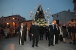 La Virgen de los Dolores, salió en procesión