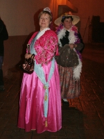 A pesar de la niebla, el \'Betlem de Costur\' acabó teniendo buena acogida entre vecinos i visitantes