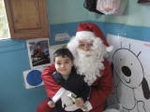 Papa Noel visito a los más pequeños de la guardería la infantil la Balena