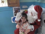 Papa Noel visito a los más pequeños de la guardería la infantil la Balena