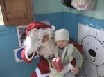 Papa Noel visito a los más pequeños de la guardería la infantil la Balena