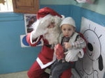 Papa Noel visito a los más pequeños de la guardería la infantil la Balena