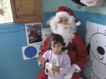 Papa Noel visito a los más pequeños de la guardería la infantil la Balena