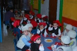 Papa Noel visito a los más pequeños de la guardería la infantil la Balena