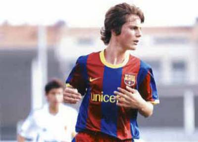 Sergio Cans, un nulense que hace carrera en el FC Barcelona