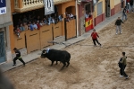 Los toros de Sant Vicent dejan un herido por asta de toro.