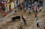 Los toros de Sant Vicent dejan un herido por asta de toro.