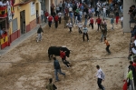 Los toros de Sant Vicent dejan un herido por asta de toro.