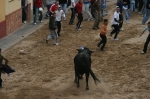 Los toros de Sant Vicent dejan un herido por asta de toro.