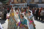 La Ofrenda a la Virgen de la Asunción marca la jornada festiva