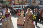 La Ofrenda a la Virgen de la Asunción marca la jornada festiva