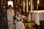 La Ofrenda a la Virgen de la Asunción marca la jornada festiva