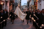 La procesión en honor a San Vicent congregó a centenares de personas.
