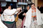 Estela Navarro y Zaira Méndez, falleras de la Sud-Oest