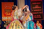 Estela Navarro y Zaira Méndez, falleras de la Sud-Oest