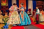 Estela Navarro y Zaira Méndez, falleras de la Sud-Oest