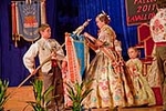 Estela Navarro y Zaira Méndez, falleras de la Sud-Oest