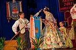 Estela Navarro y Zaira Méndez, falleras de la Sud-Oest