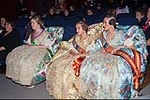 Estela Navarro y Zaira Méndez, falleras de la Sud-Oest