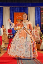 Estela Navarro y Zaira Méndez, falleras de la Sud-Oest