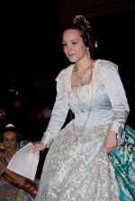 Estela Navarro y Zaira Méndez, falleras de la Sud-Oest