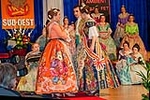 Estela Navarro y Zaira Méndez, falleras de la Sud-Oest