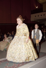 Estela Navarro y Zaira Méndez, falleras de la Sud-Oest